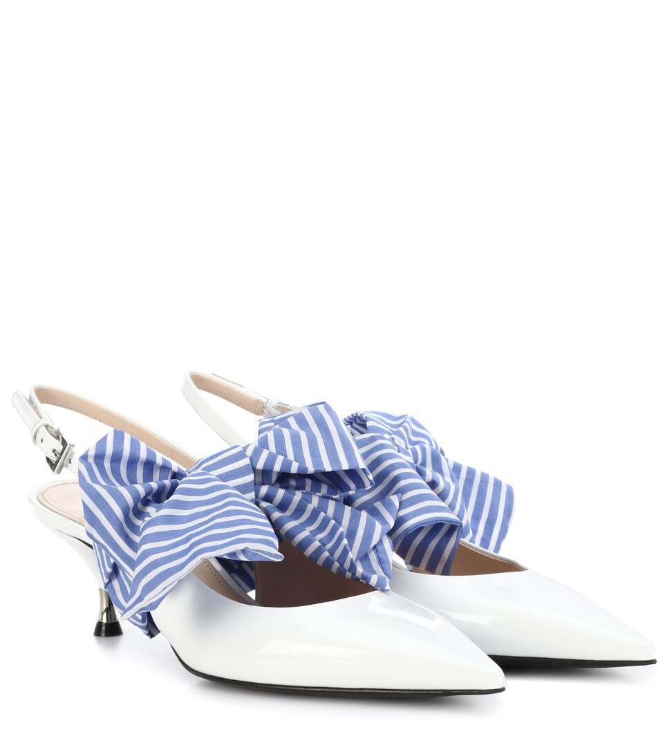 Patent leather slingback pumps | Mytheresa (DACH)