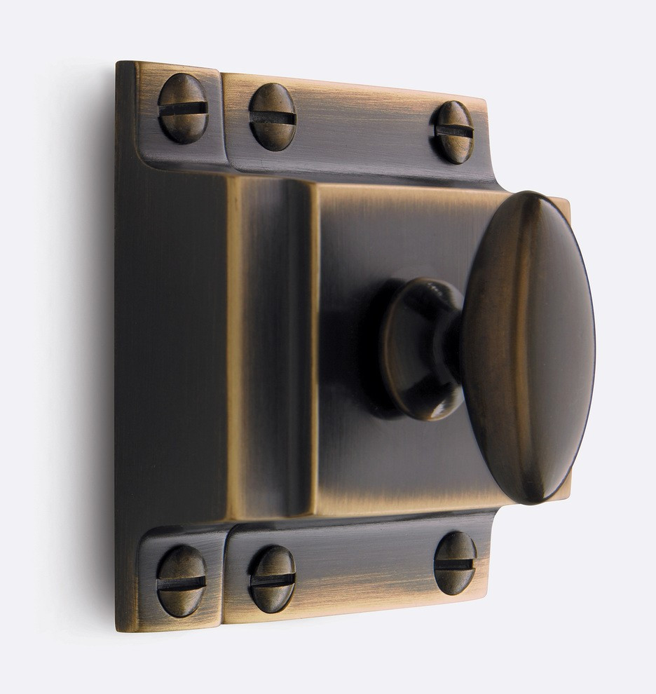 Large Oval Cupboard Latch | Rejuvenation