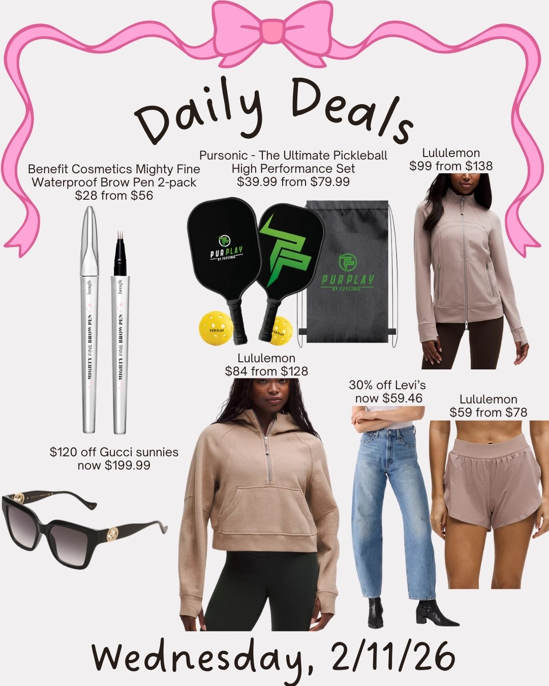 Deals of the day 

#LTKSaleAlert #LTKMidsize