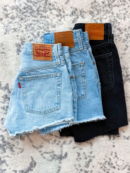 ✨Jean shorts at any length you want - short or mid length. I’m wearing my true to size in each. Size up for a looser fit. 

#LTKstyletip #LTKshoecrush #LTKfindsunder50