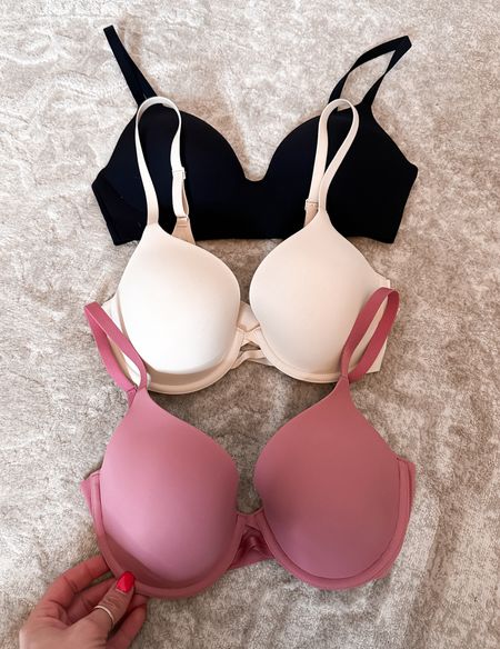 My new go to bras from Amazon are $36 or under and the most comfortable ones I own! 🫶🏼👌🏼🤩 the fabric feels heavenly and the underwire doesn’t dig in 

#LTKFindsUnder50 #LTKSaleAlert #LTKFindsUnder100