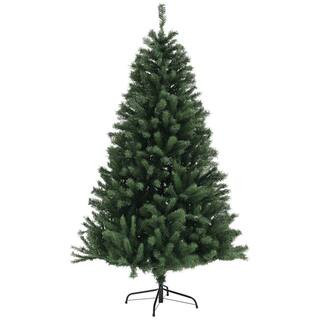 6ft Artificial Christmas Tree, Xmas Tree with 1000 Branch Tips, Auto Open, Holiday Decor with Steel Base for Home Office | The Home Depot