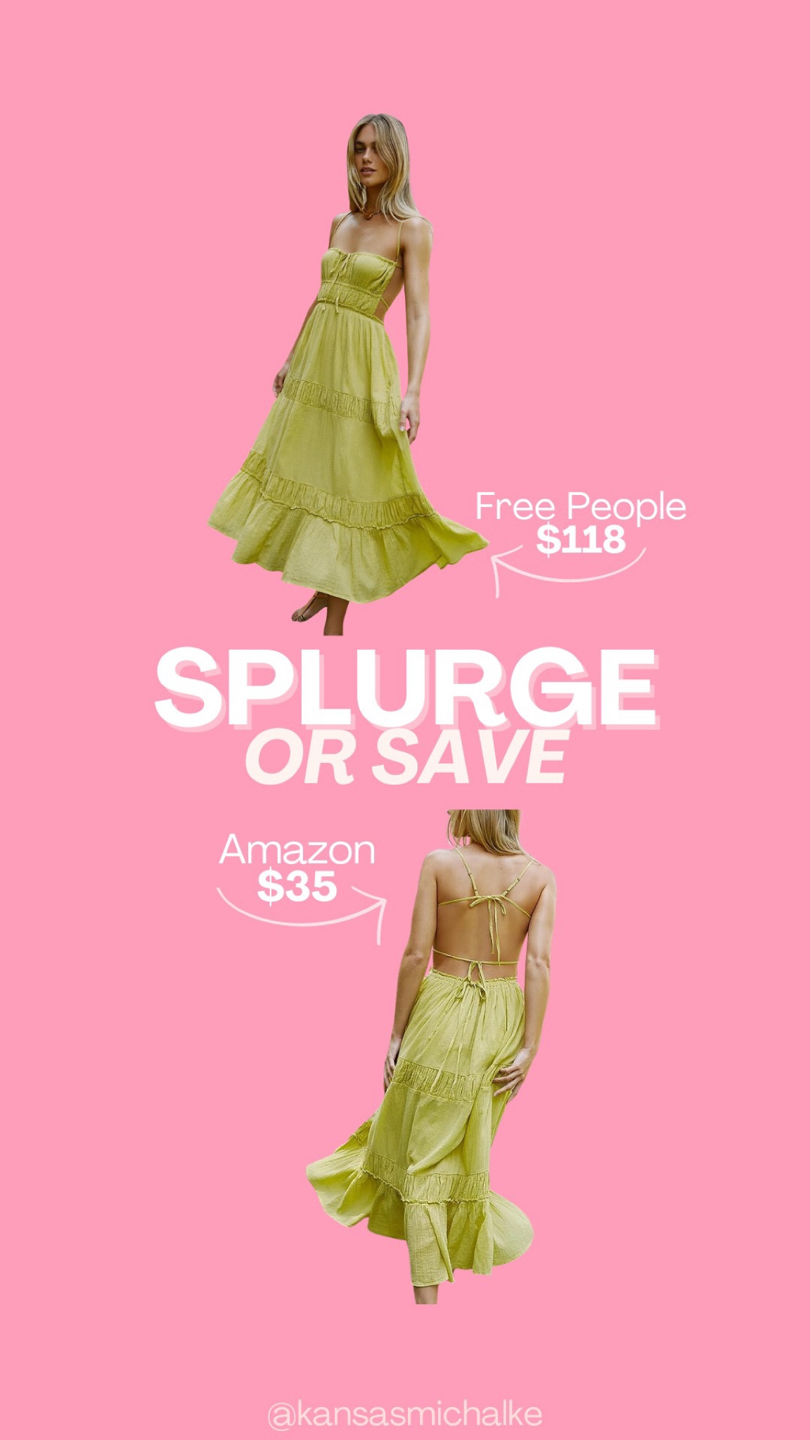 SPLURGE or SAVE 💓 Free People or Amazon! 

Save Money!!! 💸💸

#LTKunder100 #LTKunder50 #LTKSeasonal