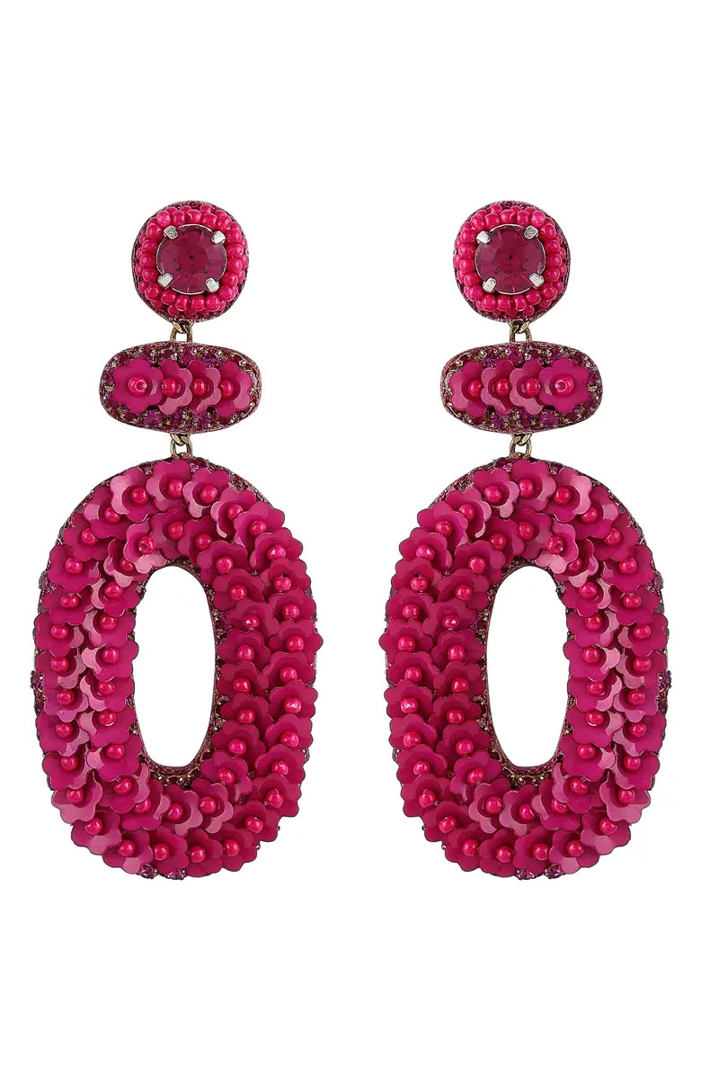 Deepa Gurnani Britt Floral Drop Earrings | Nordstrom | Nordstrom