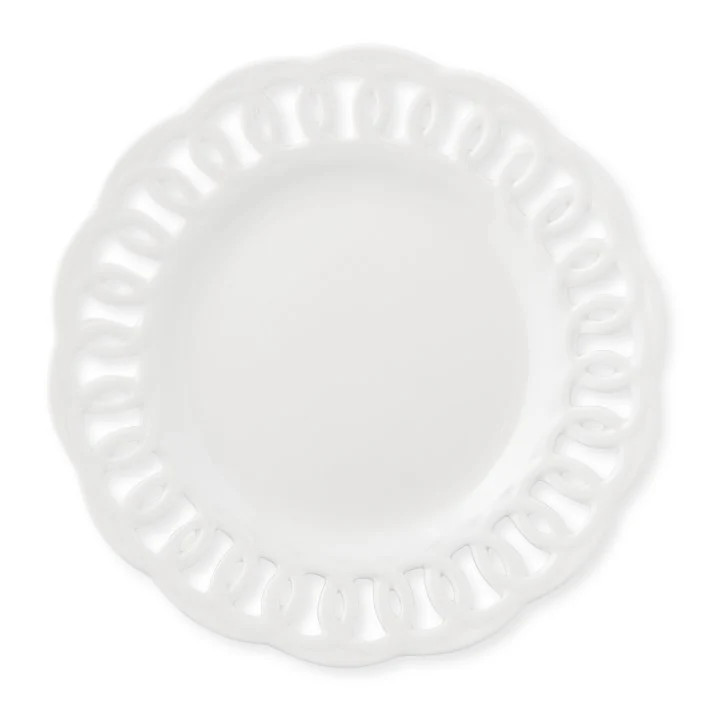 FIRENZE DINNER PLATE, WHITE | Mason Maison