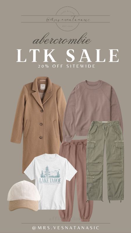 Everything is 20% off when you shop in LTK app at Abercrombie! My favorite coat! 

Fall outfit, ltk sale, abercrombie, fall outfits, coat, gift for her, gifts for her, giftguide, coat, jeans, pants, 

#LTKstyletip #LTKGiftGuide #LTKSale