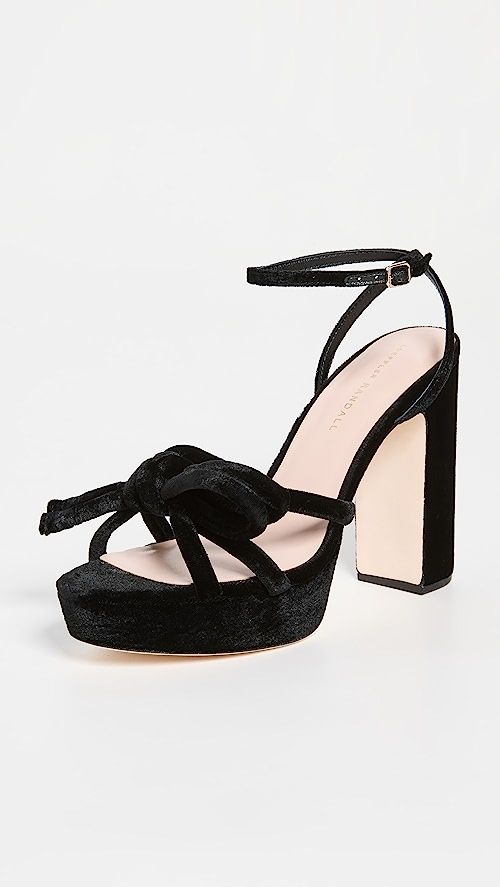 Loeffler Randall Melany Bow Heeled Platform Sandals | SHOPBOP | Shopbop