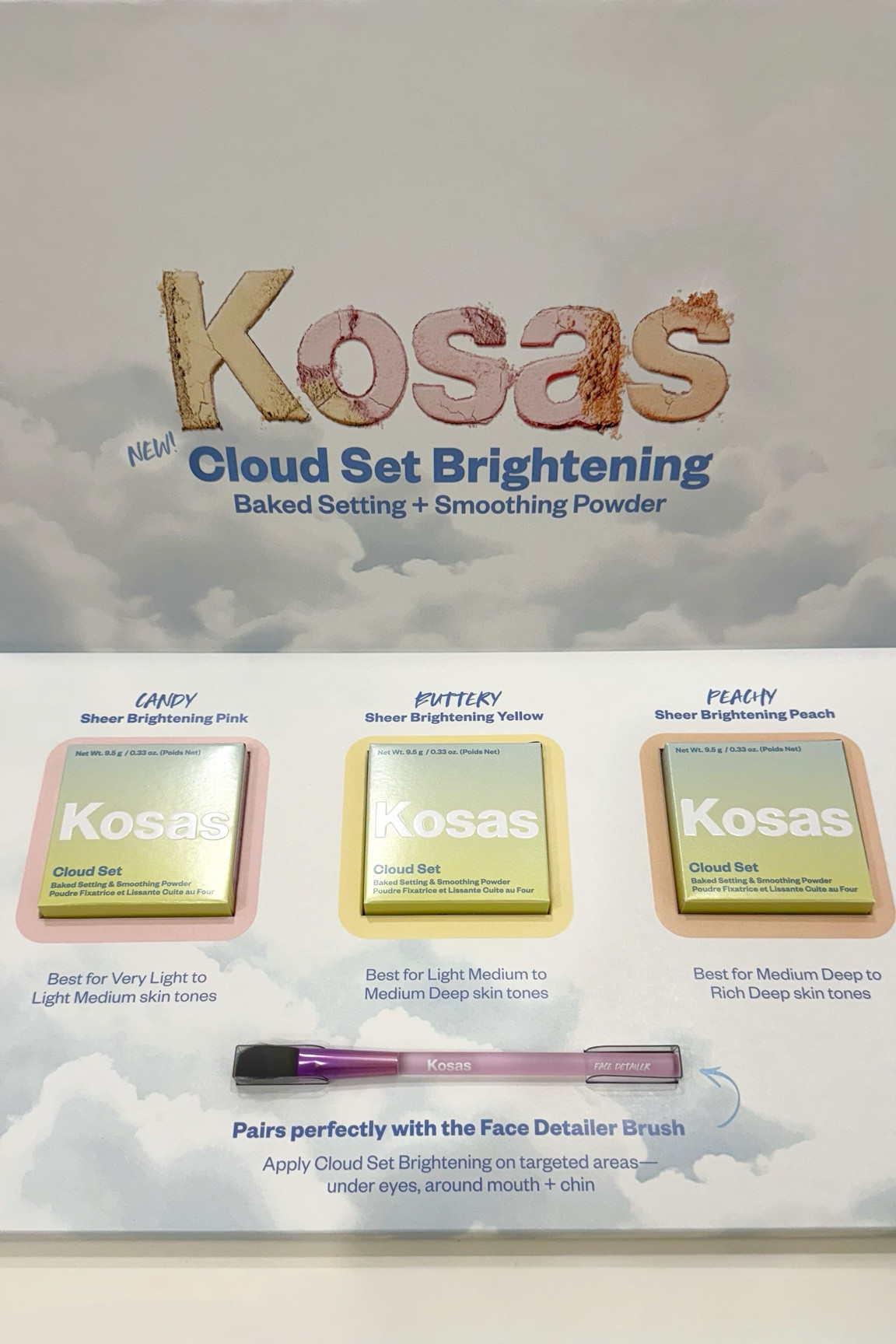 Kosas Cloud Set Brightening Baked Setting + Smoothing Powder 

#LTKBeauty #LTKFallSale