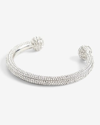 Pave Stone Cuff Bracelet | Express