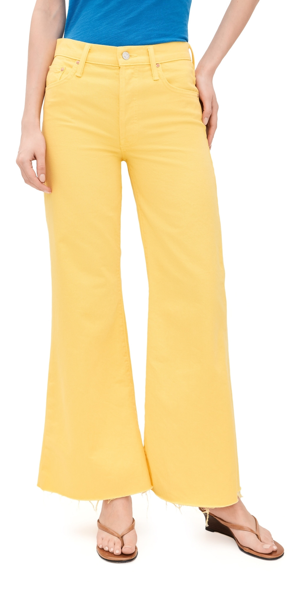 MOTHER The Tomcat Roller Fray Jeans Sunshine 25 | Shopbop
