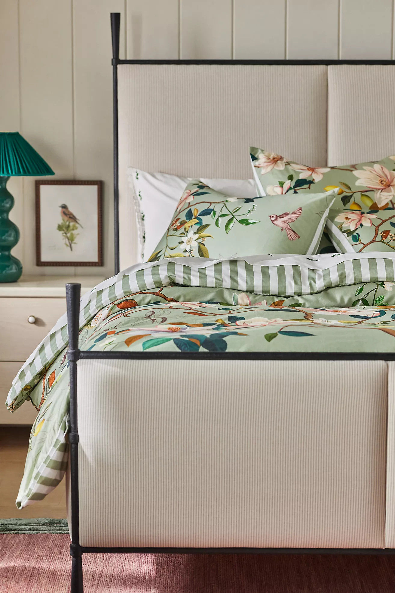 Organic Cotton Sateen Printed Duvet Cover by Maeve | Anthropologie (US)