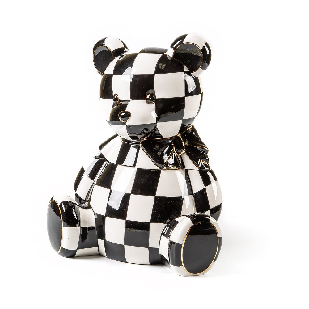 Courtly Bear Cookie Jar | MacKenzie-Childs