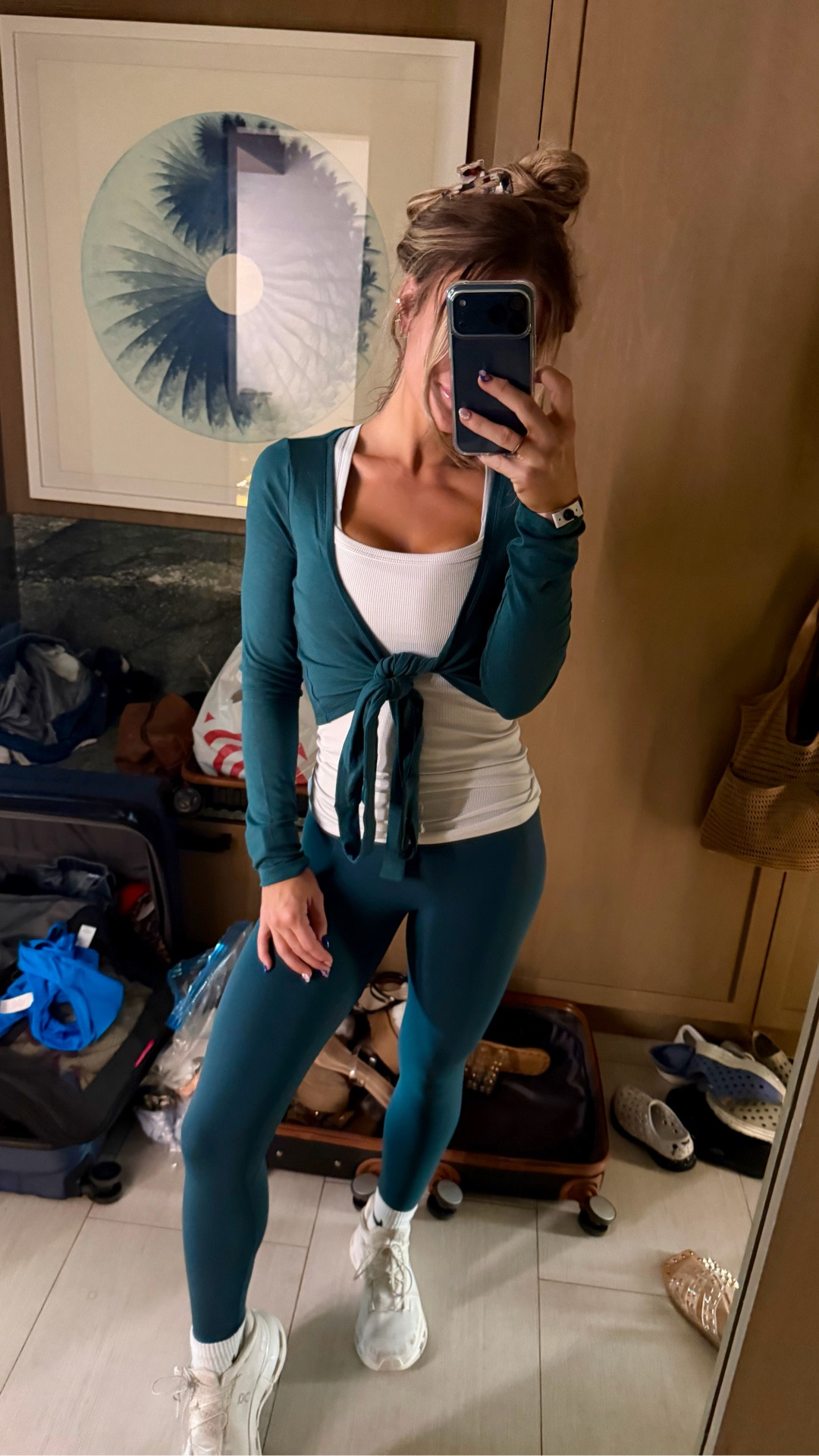 Workout set from Amazon 
So good , so cute 

Runs tts 
Small in everything  

#LTKmomlife #LTKgrwm #LTKHoliday