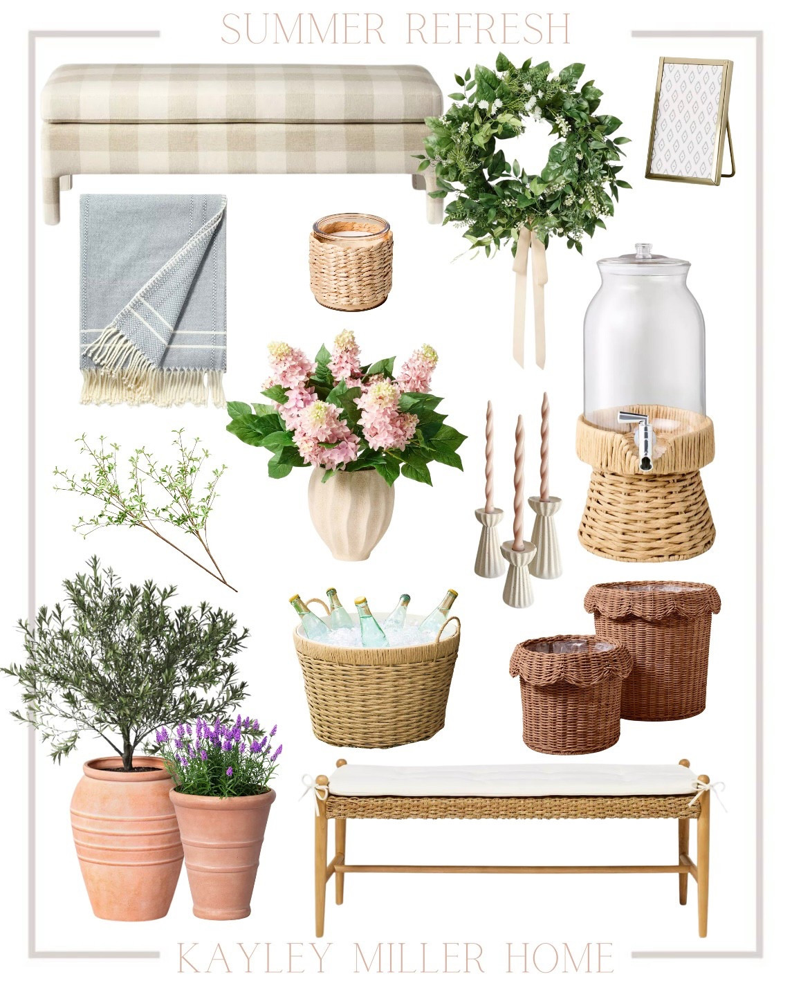 So many pretty decor items at Target right now! They all remind me of pottery barn 😍