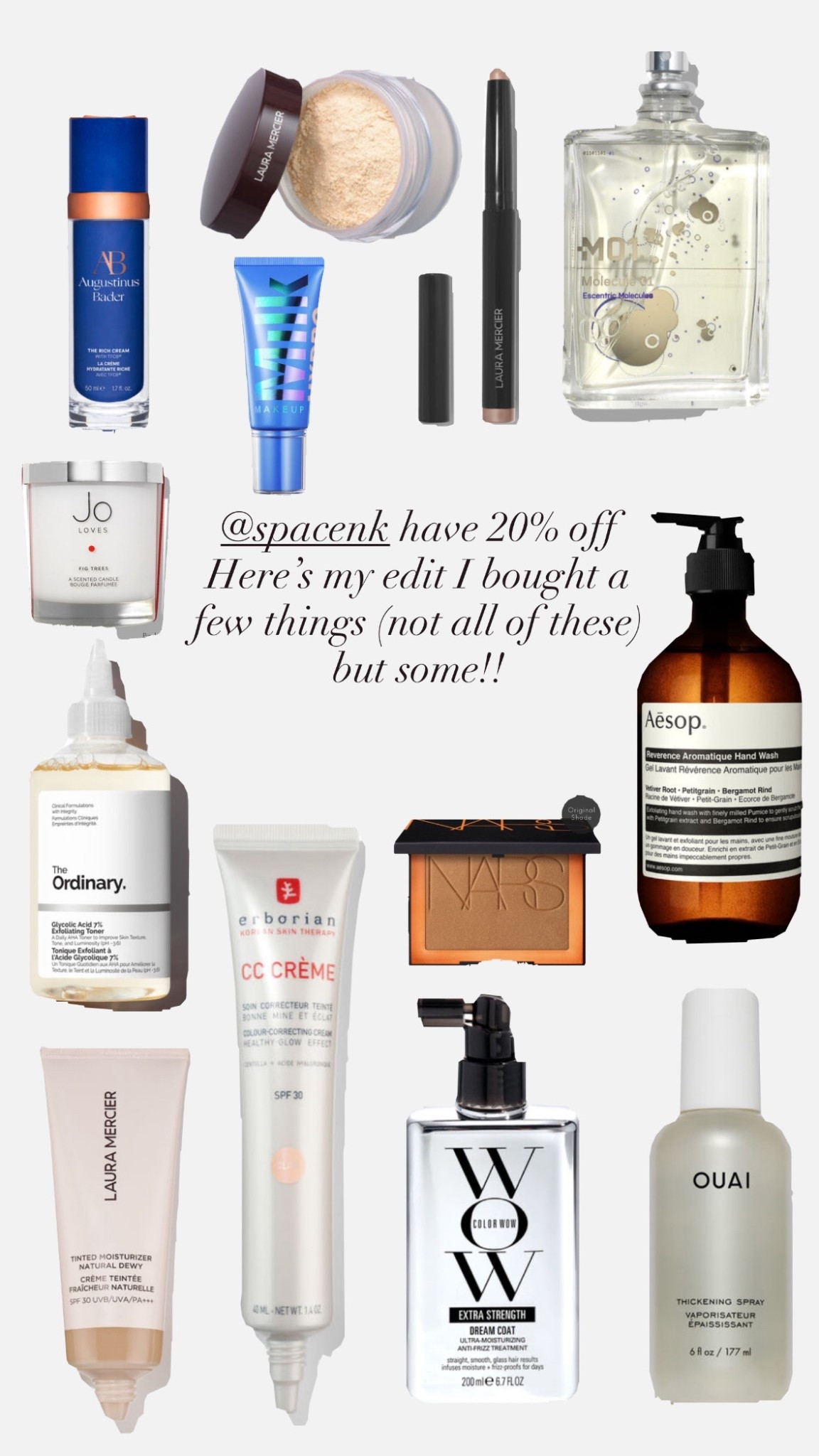 @Space NK UK have 20% off so many good things at the moment 🙌🏻 I have bought quite a few 

#LTKover50style #LTKbeauty #LTKuk