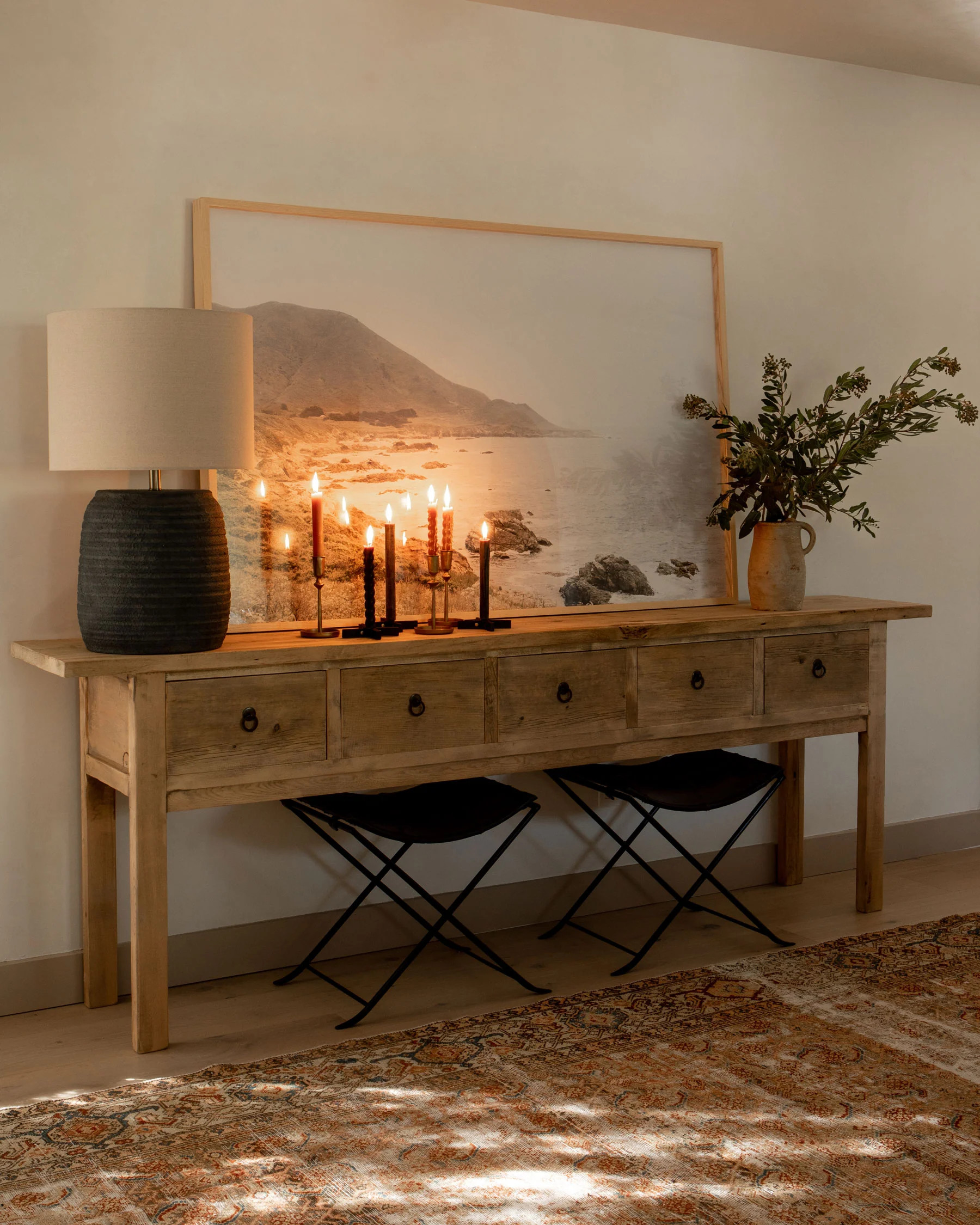Tiburon Console Table | The Vintage Rug Shop