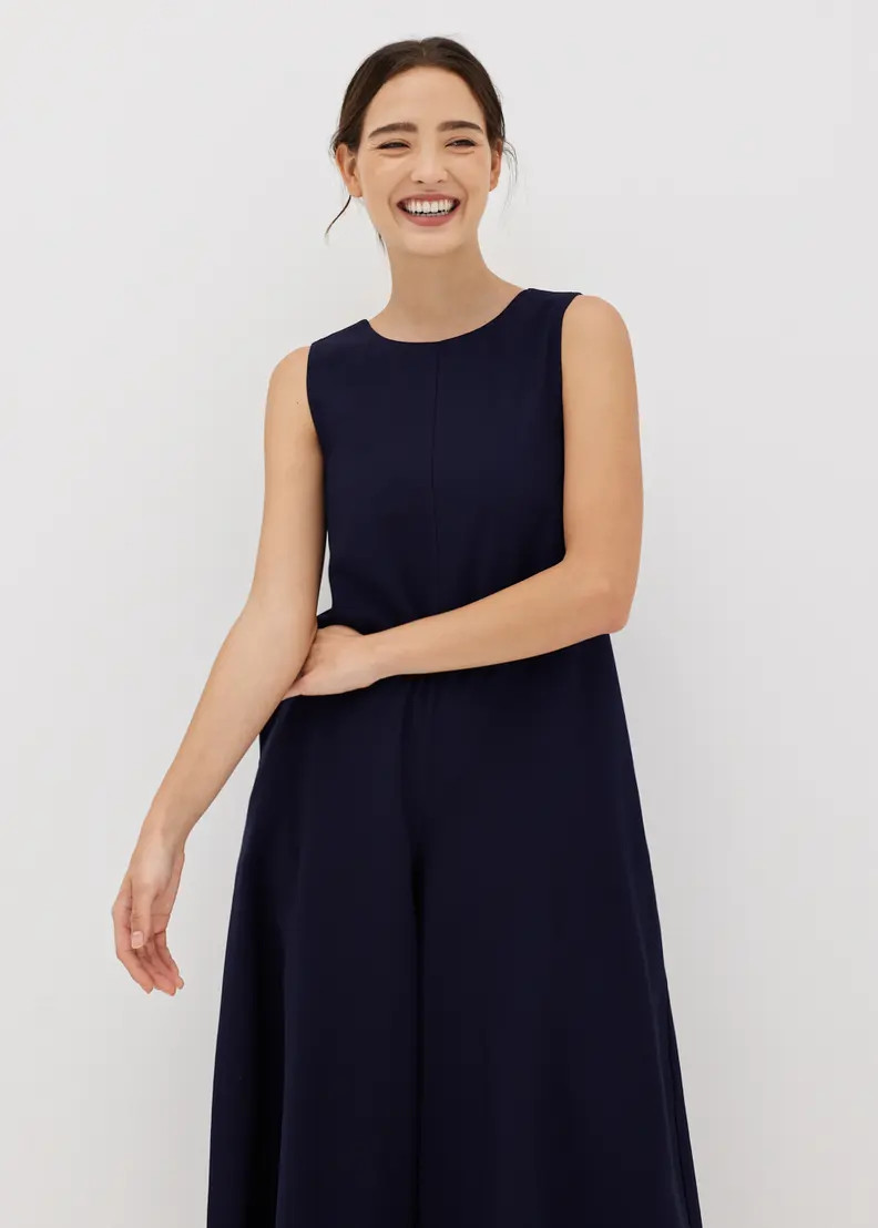 Dariela Wide Leg Cut Out Jumpsuit | LOVEBONITO SINGAPORE PTE LTD