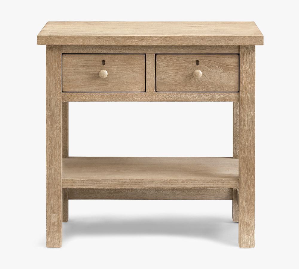 Farmhouse 2-Drawer Nightstand | Pottery Barn (US)