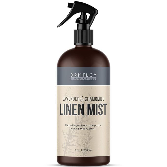 DRMTLGY Natural Lavender Linen and Room Spray. Pure Lavender Essential Oil and Chamomile Pillow S... | Amazon (US)