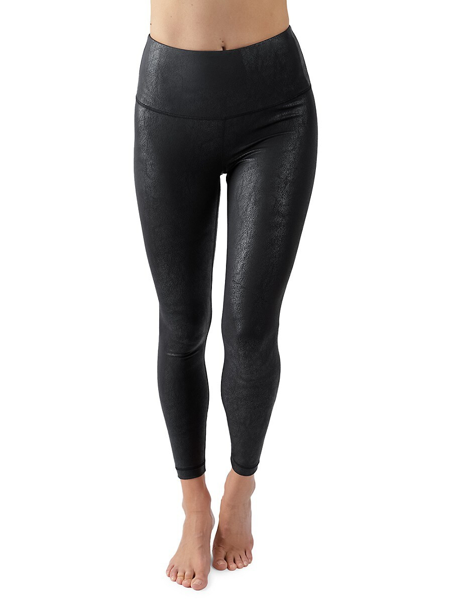 90 Degree by Reflex Women's Faux Leather Leggings - Black - Size L | Saks Fifth Avenue OFF 5TH