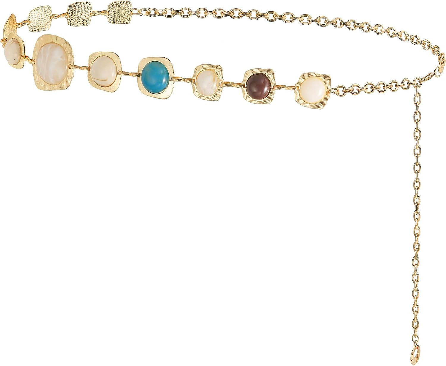 Western Waist Chain for Women Rhinestone Cowgirl Belt | Amazon (US)