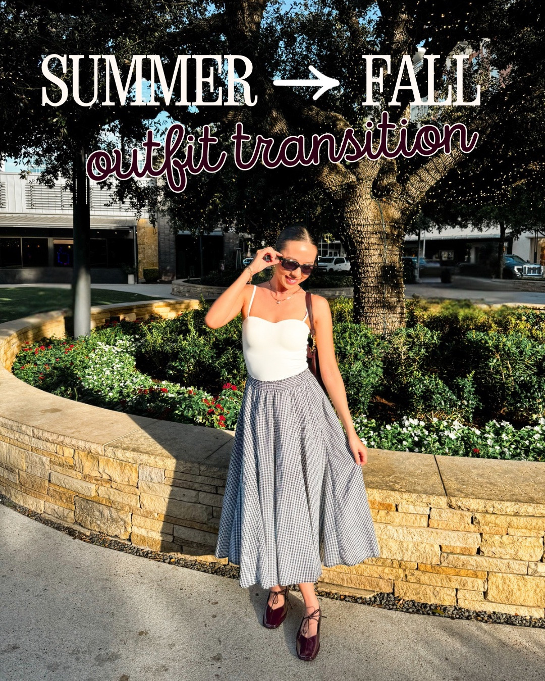 Tank (XS), built in bra top, tank with padding, Amazon basics, gingham skirt, Amazon outfit, midi skirt

#LTKSeasonal #LTKootd #LTKPetite
