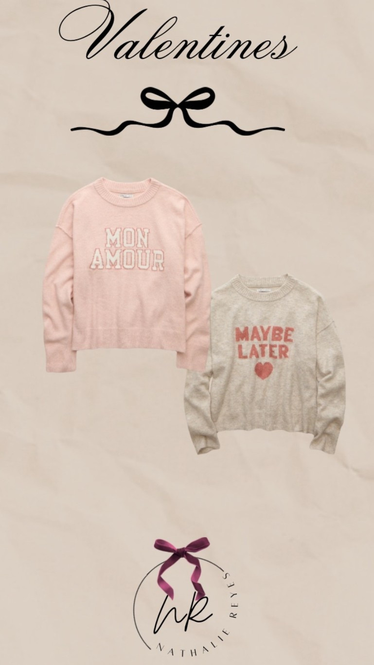 American Eagle 💓 Valentines sweatshirts #sweatshirt #vday #valentinestop #americaneagle

#LTKSaleAlert #LTKgrwm #LTKootd