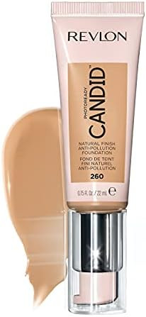 Revlon PhotoReady Candid Natural Finish Foundation, with Anti-Pollution, Antioxidant, Anti-Blue L... | Amazon (US)