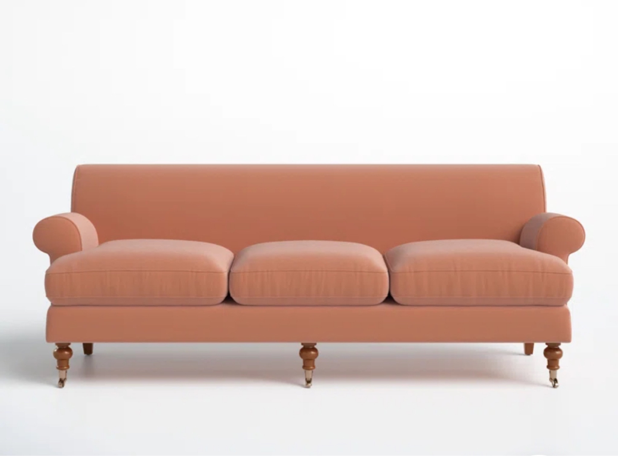 The rose couch! It also comes in a beautiful forest green and lovely cream as well. 

#LTKMostLoved