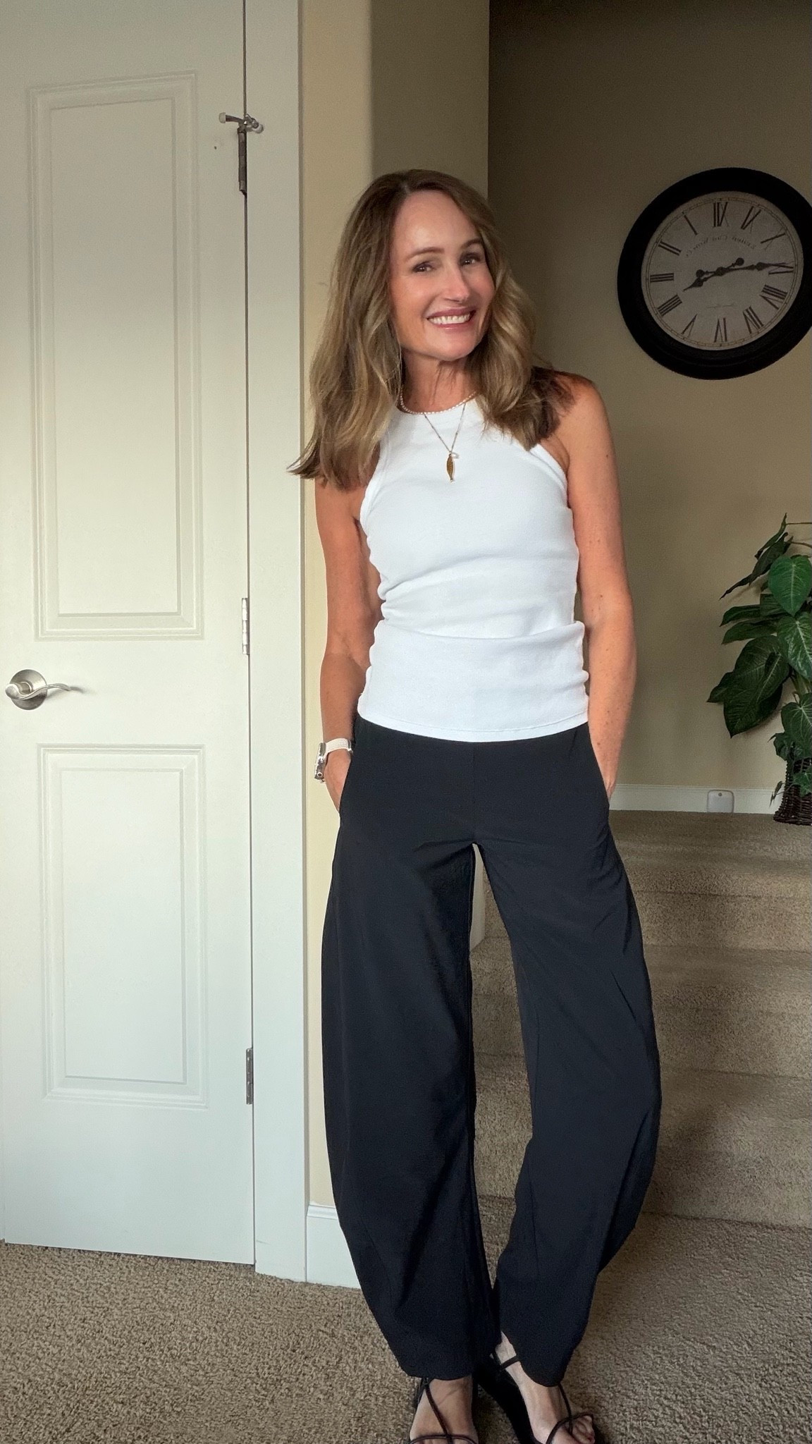 Finally grabbed the viral travel pant-soooo good! In XS tall!