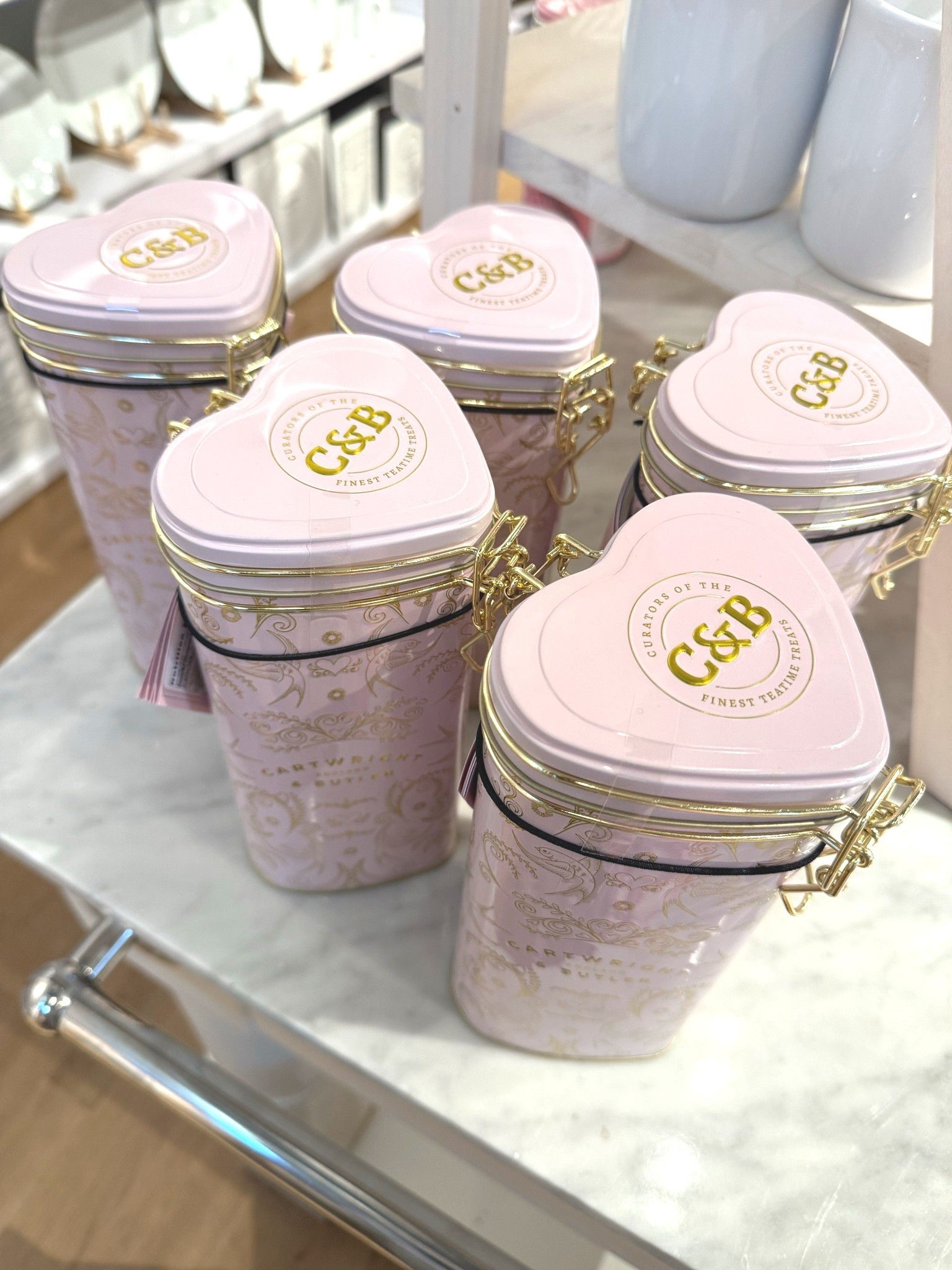 William Sonoma heart shaped White Chocolate Biscuits 🤍🫖 Cutest Valentine’s Day gift idea! 💖

#LTKValentine #LTKHome #LTKselfcare