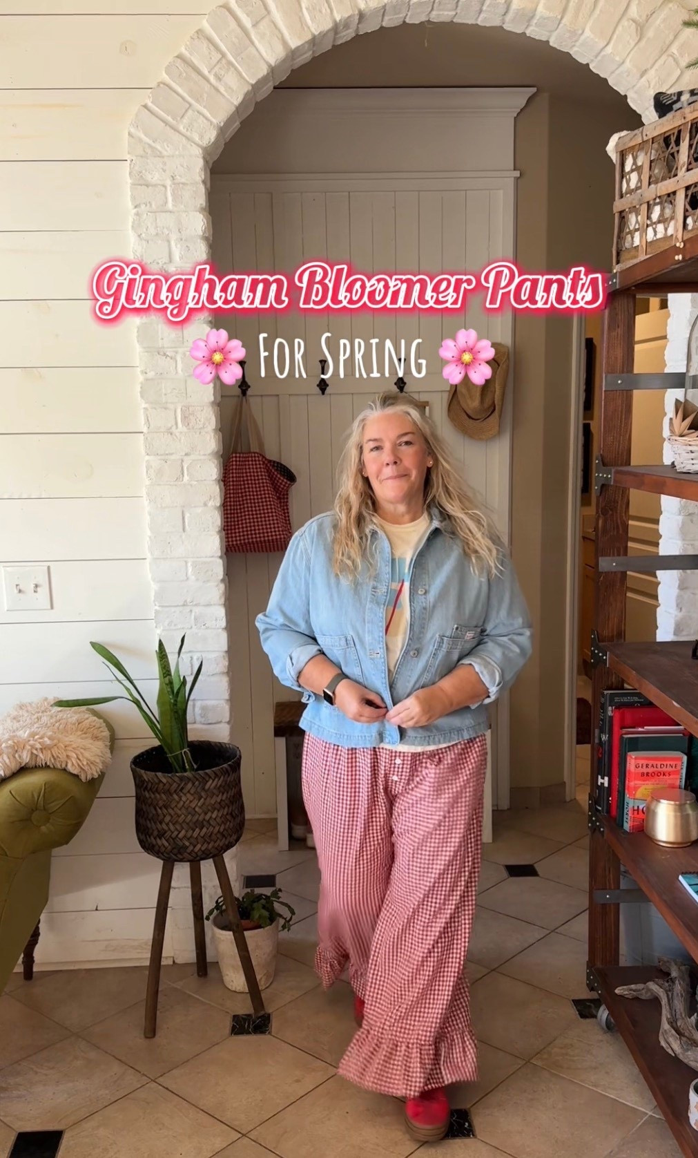 Gingham bloomer pants for your Spring and Summer Outfits!!! #gingham #springoutfit

#LTKMidsize #LTKSeasonal #LTKOver40