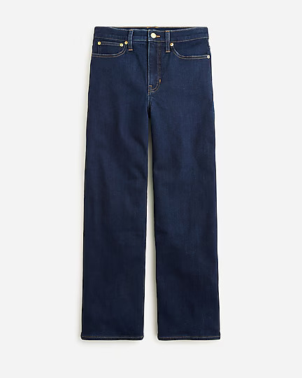 Slim wide-leg brushed back jean | J. Crew US