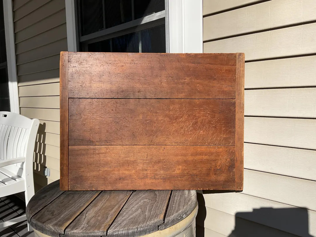 Vintage Wood Prim Stove Crafting Board Cover Breadboard Ends Rectangle 26.25" L | Etsy (US)