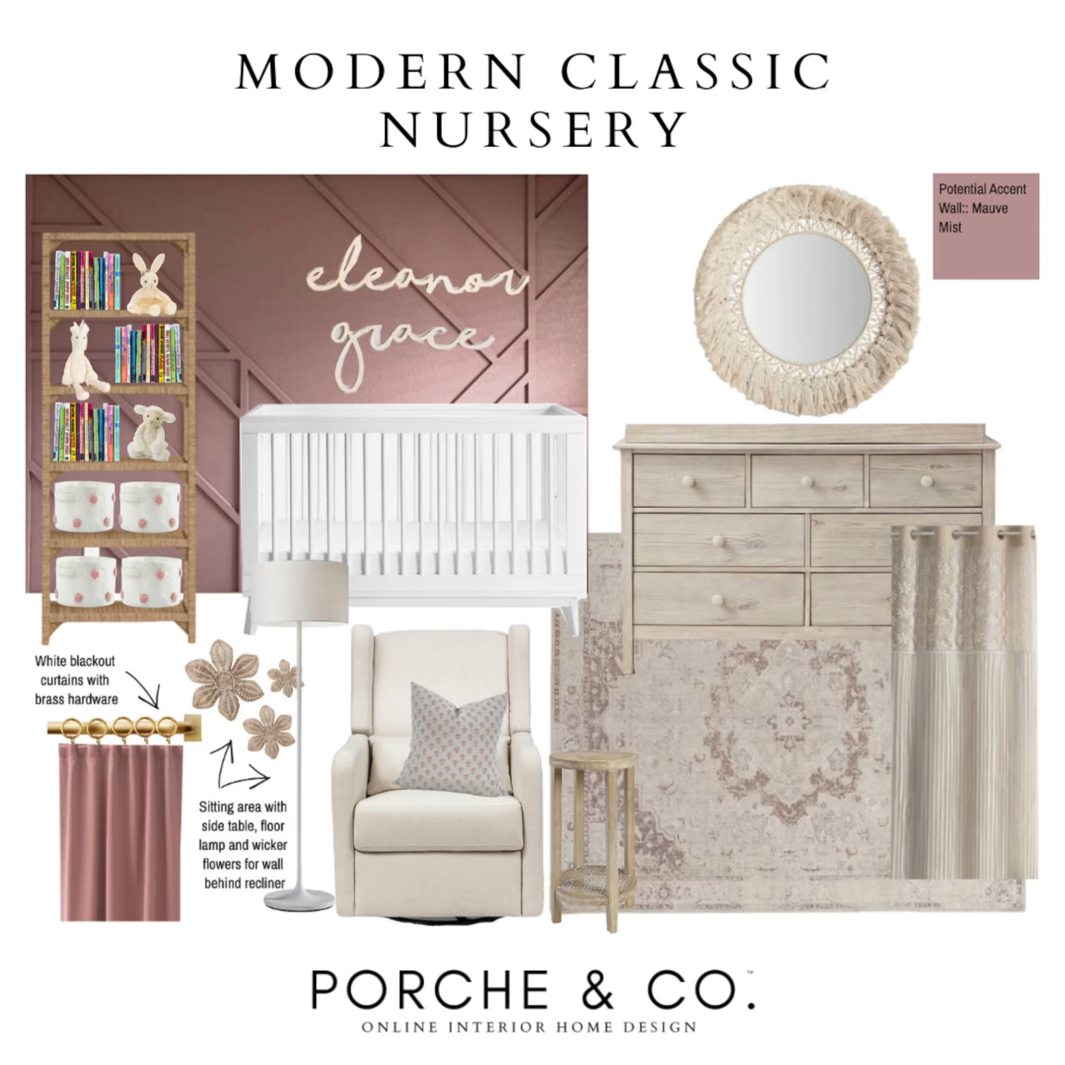 Nursery mood board, nursery inspo, girls nursery inspo, girls nursery design ideas,  nursery decor 

#LTKbaby #LTKhome #LTKVideo