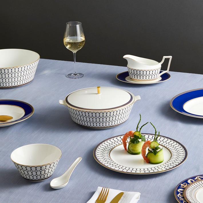 Wedgwood Renaissance Gold Serveware | Williams-Sonoma