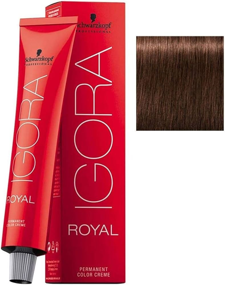 Schwarzkopf Igora Royal Hair Color Creme 5-6 Light Brown Chocolate 60 ML | Amazon (US)