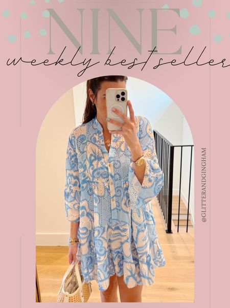 WEEKLY BEST SELLERS:: matching set, loungewear, printed babydoll dress, raffia tote, summer handbags, maxi dress, maternity friendly finds, printed blouse, utility blouse, raffia sandals, affordable summer sandal, striped dress, eyelet coverup, tinted SPF // ft. Target fashion finds, J. Crew, LOFT, Colores Collective (code SHELBY will get you 10% off!), Tuckernuck, Supergoop, Dillard’s, MZ Wallace, Anthropologie, Aerie

#LTKswim #LTKSeasonal #LTKbump