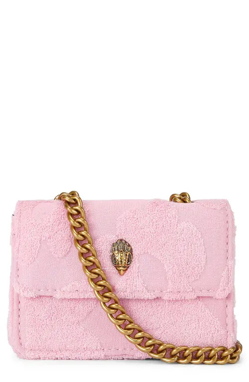 Kurt Geiger London Micro Kensington Faux Leather Crossbody Bag in Light/pastel Pink at Nordstrom | Nordstrom