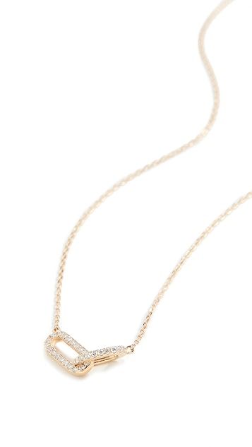 Diamond Linked Up Necklace | Shopbop