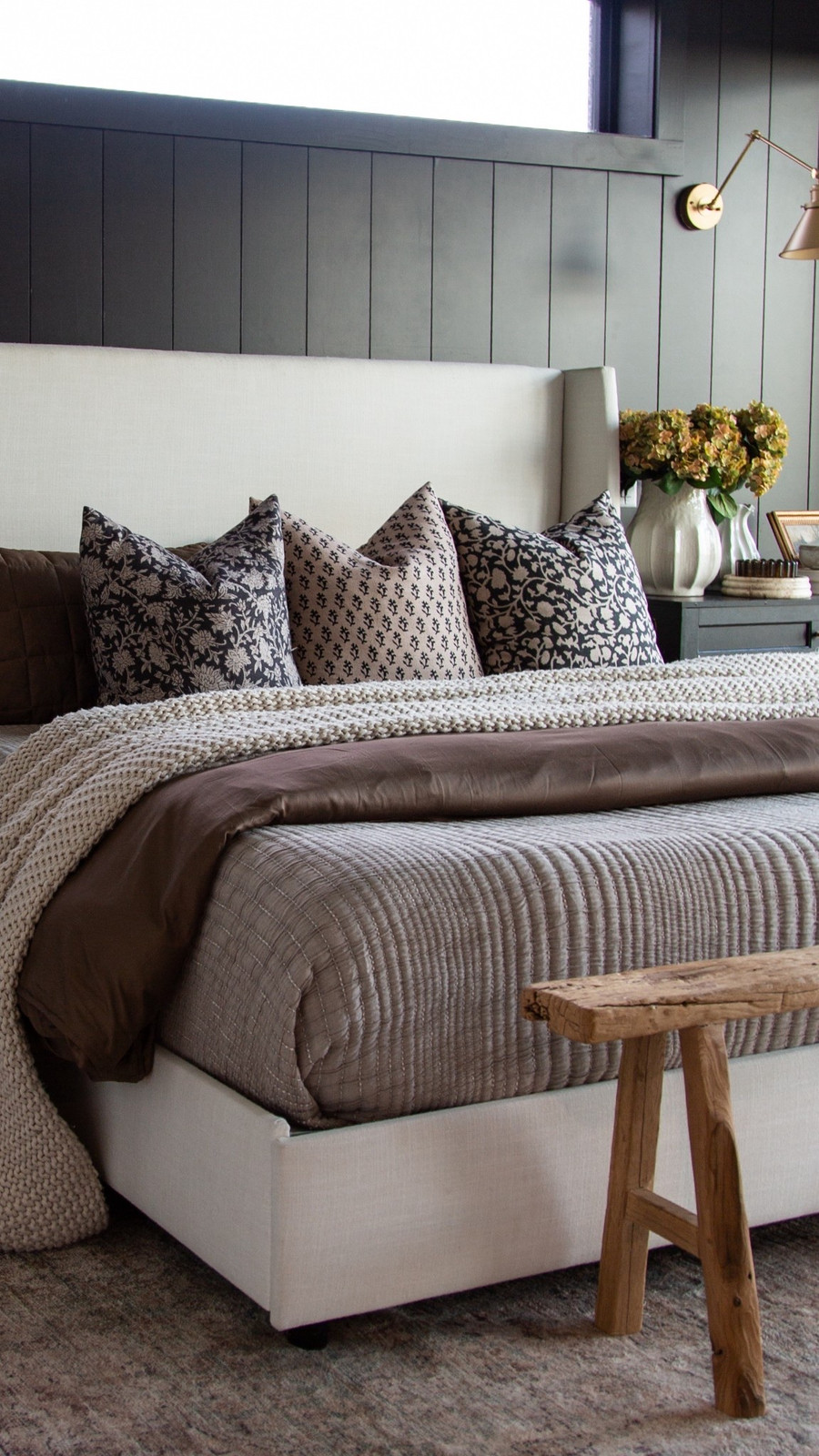 These Rennah pillows are one of those finishing touches that instantly elevate a bedroom.