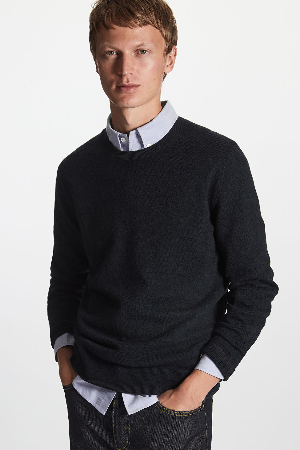 MERINO WOOL CREW-NECK JUMPER | COS UK
