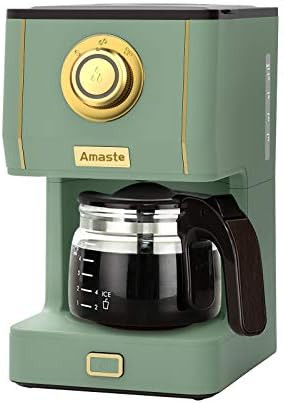 Amaste Drip Coffee Maker, Coffee Machine with 25 Oz Glass Coffee Pot, Retro Style Coffee Maker wi... | Amazon (US)