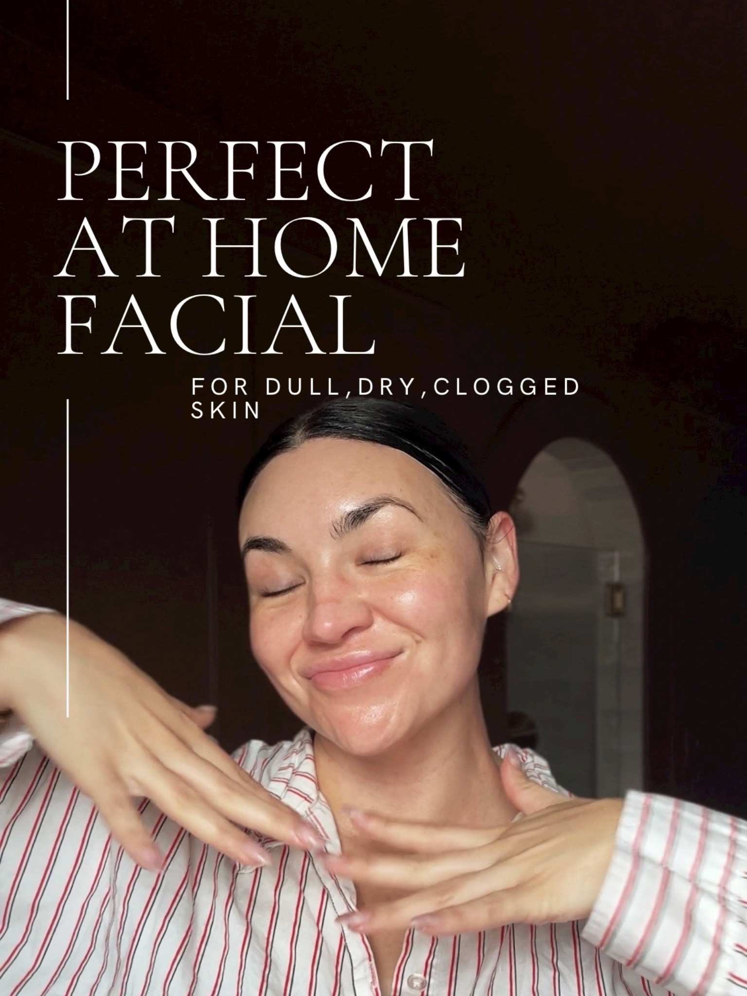 This is THE facial I go to when my skin is feeling dull dry and clogged, it’s an absolute must before any big trip or event I want my skin to look extra glowy for. Steps ⬇️ 

You can also comment SHOP to have all the product links sent to you!

1.Oil cleanse with @pcaskin cleansing oil
2. Gel cleanse with @freshbeauty soy face cleanser
3. @caudalieus Instant Detox Mask
4. @drdennisgross  Ultra Gentle Daily Peel
5. @beekman1802 toner
6. @rhode glazing milk
7. @clarinsusa glow serum
8. @hanyul_us US rice moisture cream (a new fave k-beauty find from @sephora)