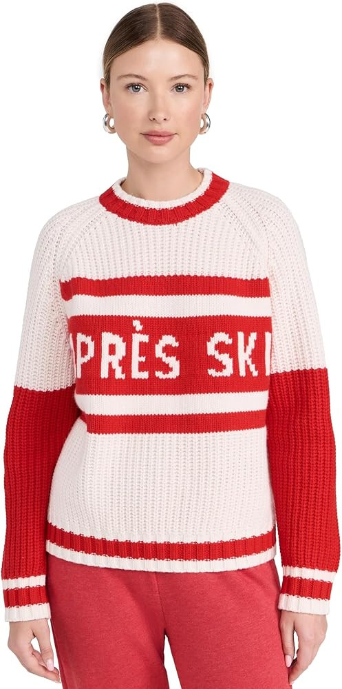Stateside Women's Crew Neck Sweater Apres Ski | Amazon (US)