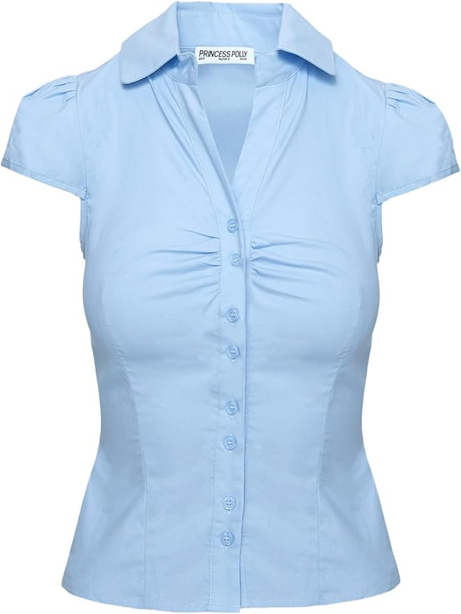 Princess Polly Arianwyn Short Sleeve Shirt | Amazon (US)