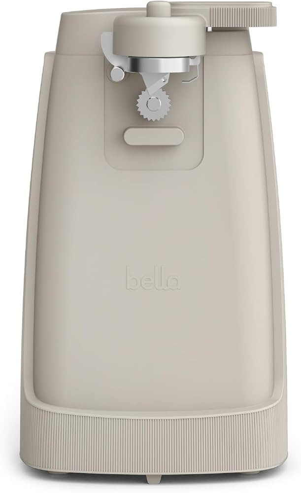 bella Electric Can Opener and Knife Sharpener, Removable Cutting Lever, Cord Storage, Stainless S... | Amazon (US)