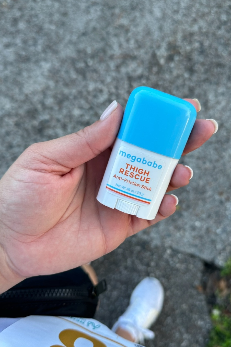 The only way I can survive the FL and TX heat in shorts is with this. MegaBabe thigh rescue works incredibly well for thigh chafing. I highly recommend it and both the full size and travel size are on sale today!

#LTKplussize #LTKmidsize #LTKSeasonal