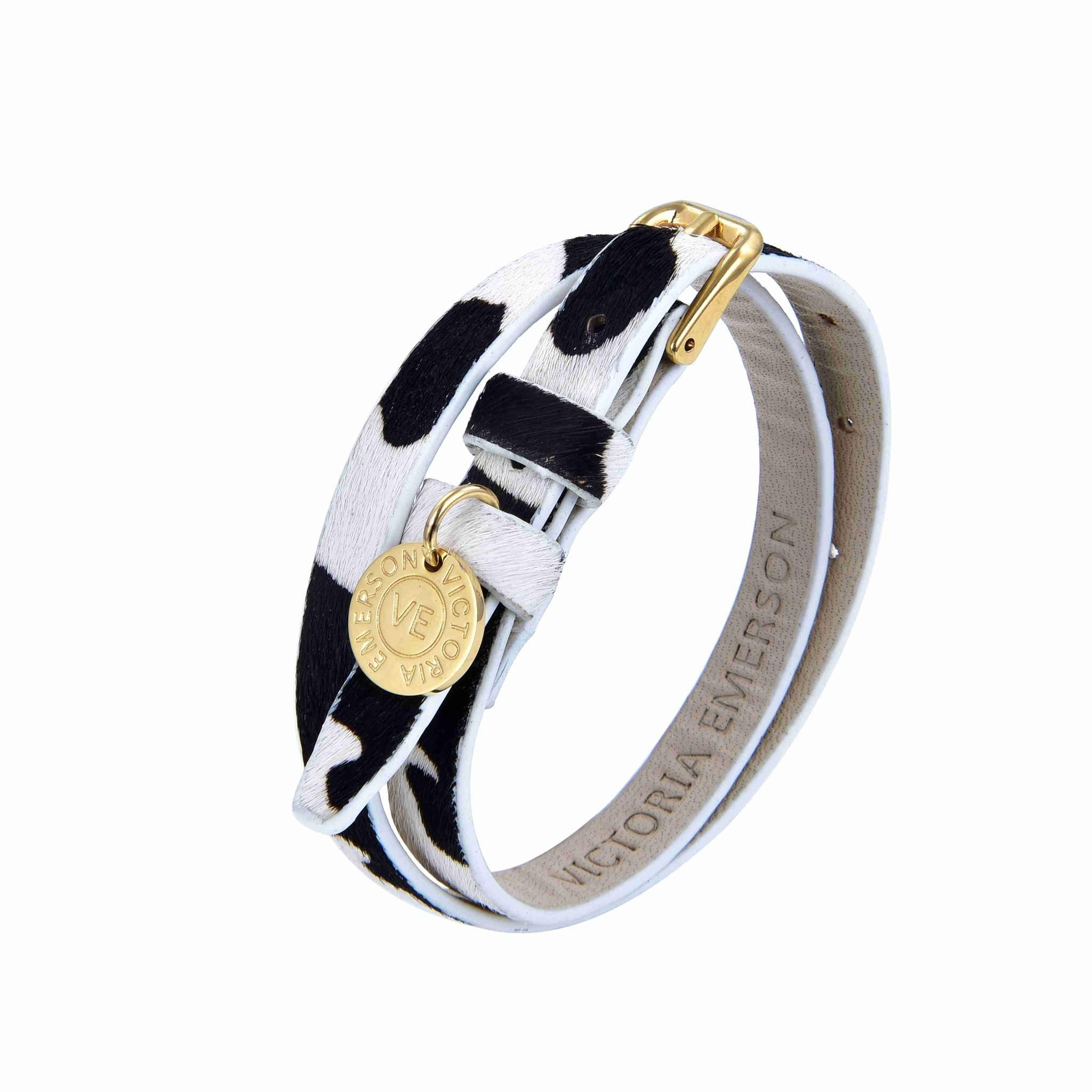 Double Wrap on Western Textured Leather | Victoria Emerson