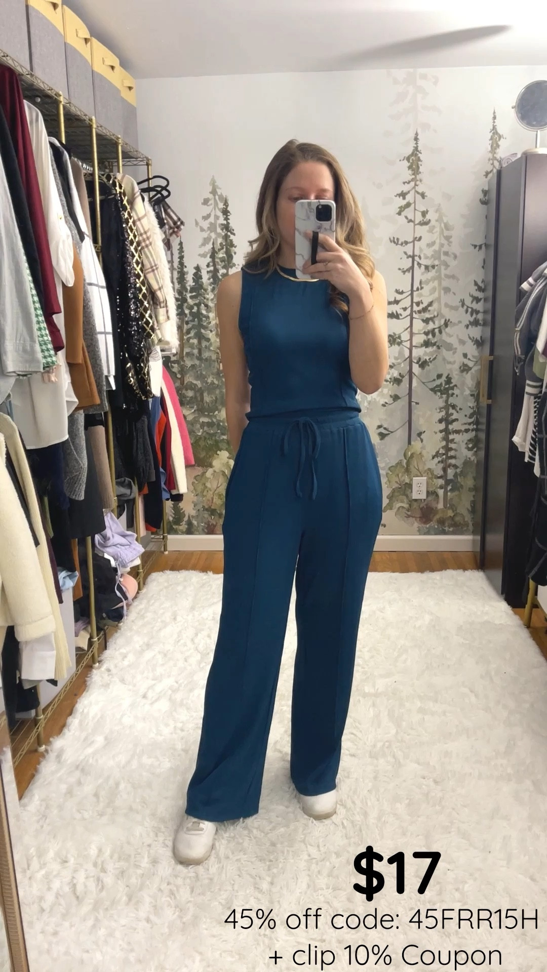 This matching set is $17 today! Code: 45FRR15H + clip 10% Coupon!

#LTKWatchNow #LTKTravel #LTKSaleAlert